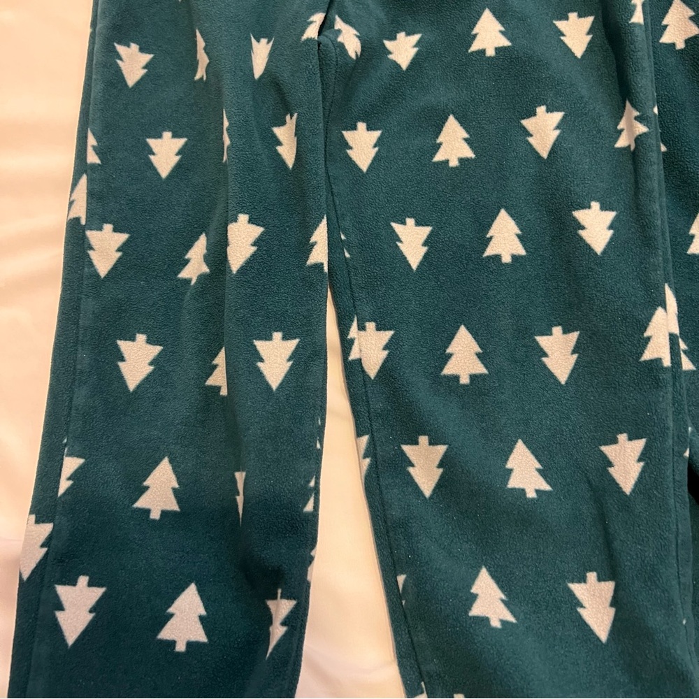 Primary Christmas Tree Fleece Pajama Jogger Size 6-7 Years - Picture 7 of 9